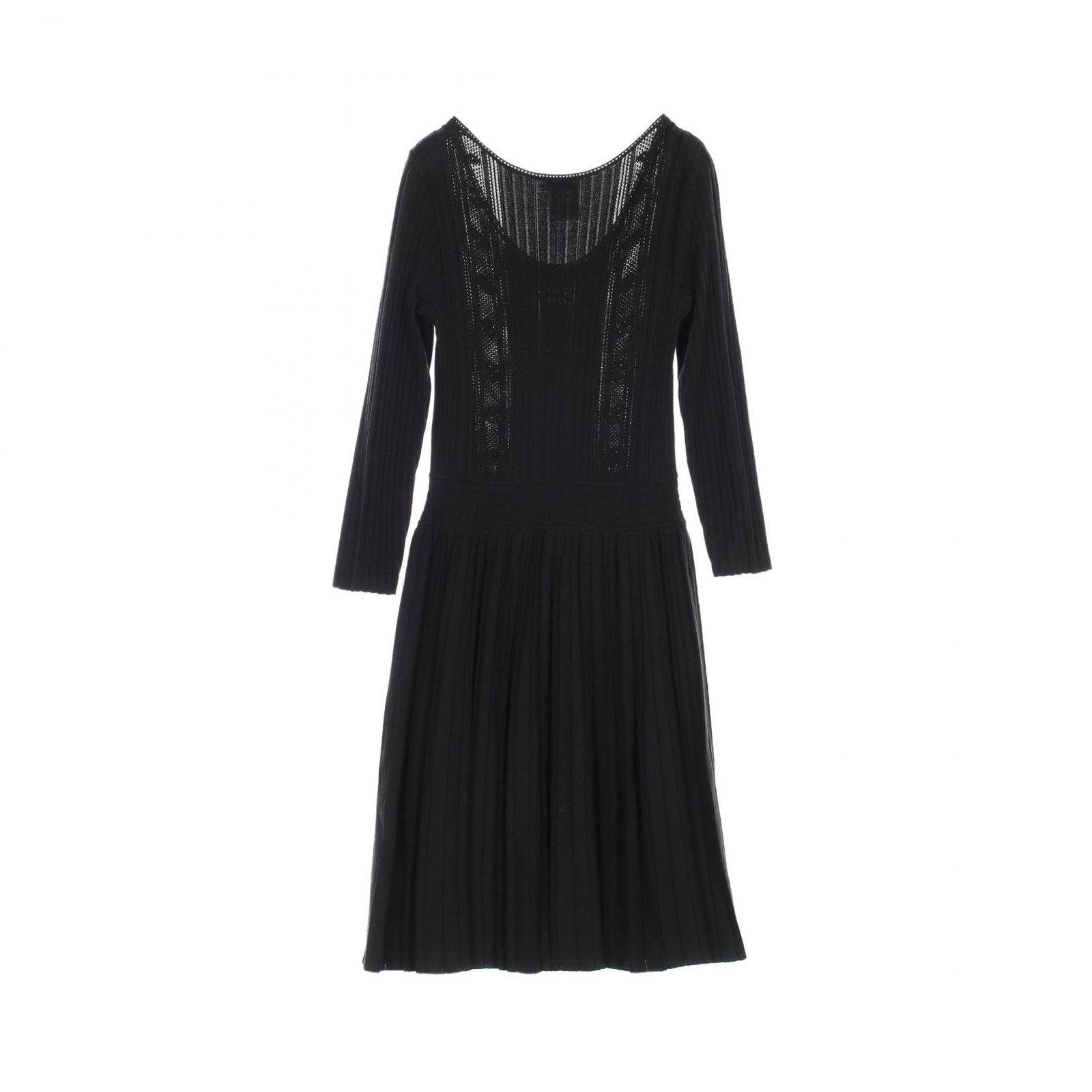 シャネル CHANEL ワンピース ココマーク レーヨン ニットワンピース レディース A