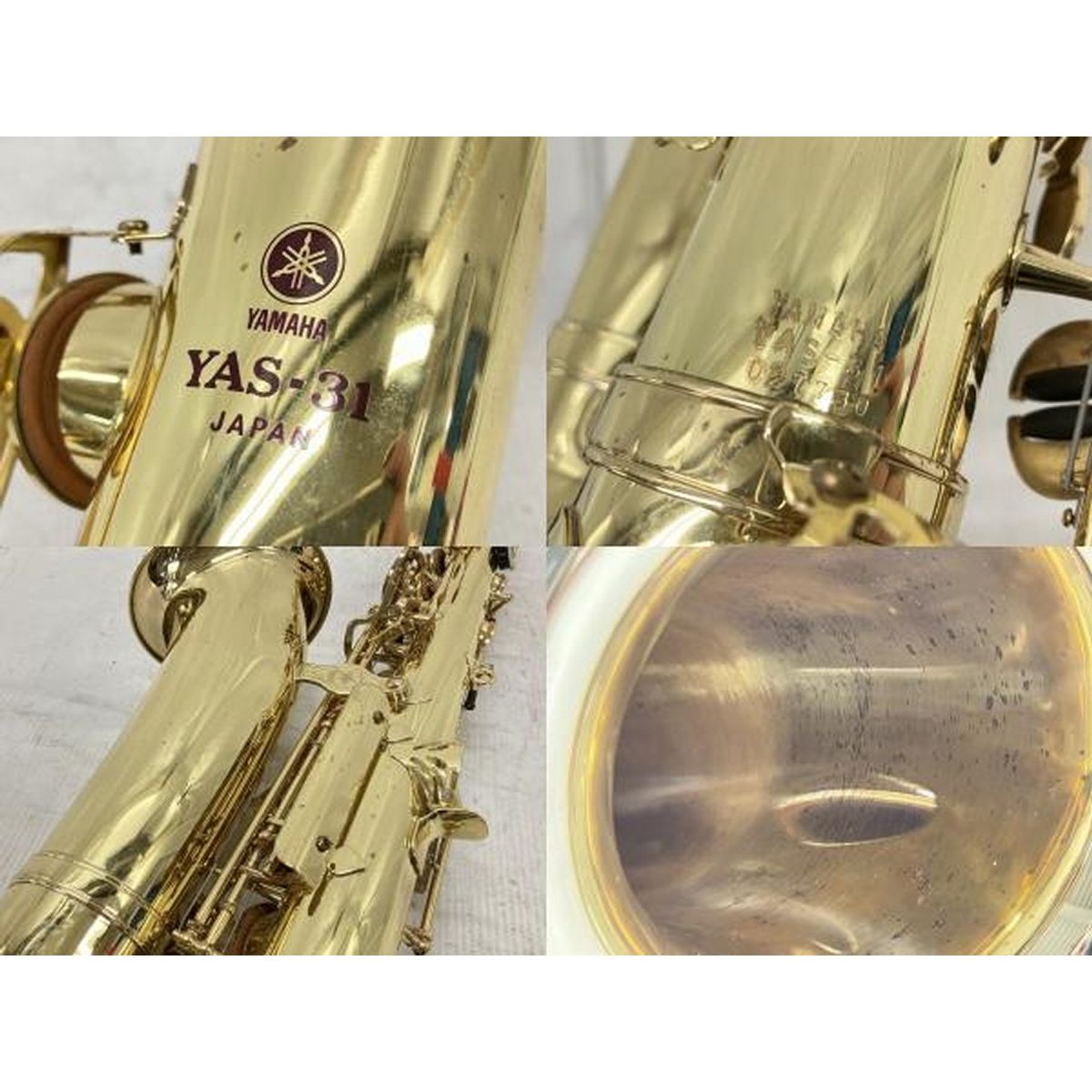 【希少品】YAMAHAヤマハ YAS-31 アルトサックス 純正ケース　ゴールド 希少品】YAMAHAヤマハ YAS-31 アルトサックス 純正ケース