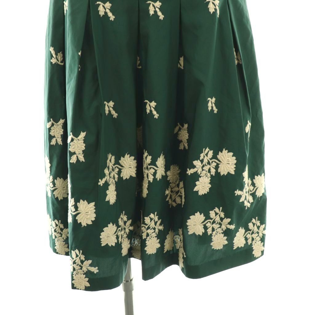 TOCCA トッカ ノースリーブワンピース 110cm 刺繍 フォーマル 美品 中古・古着通販】TOCCA (トッカ) フラワー刺繍ワンピース ブラック