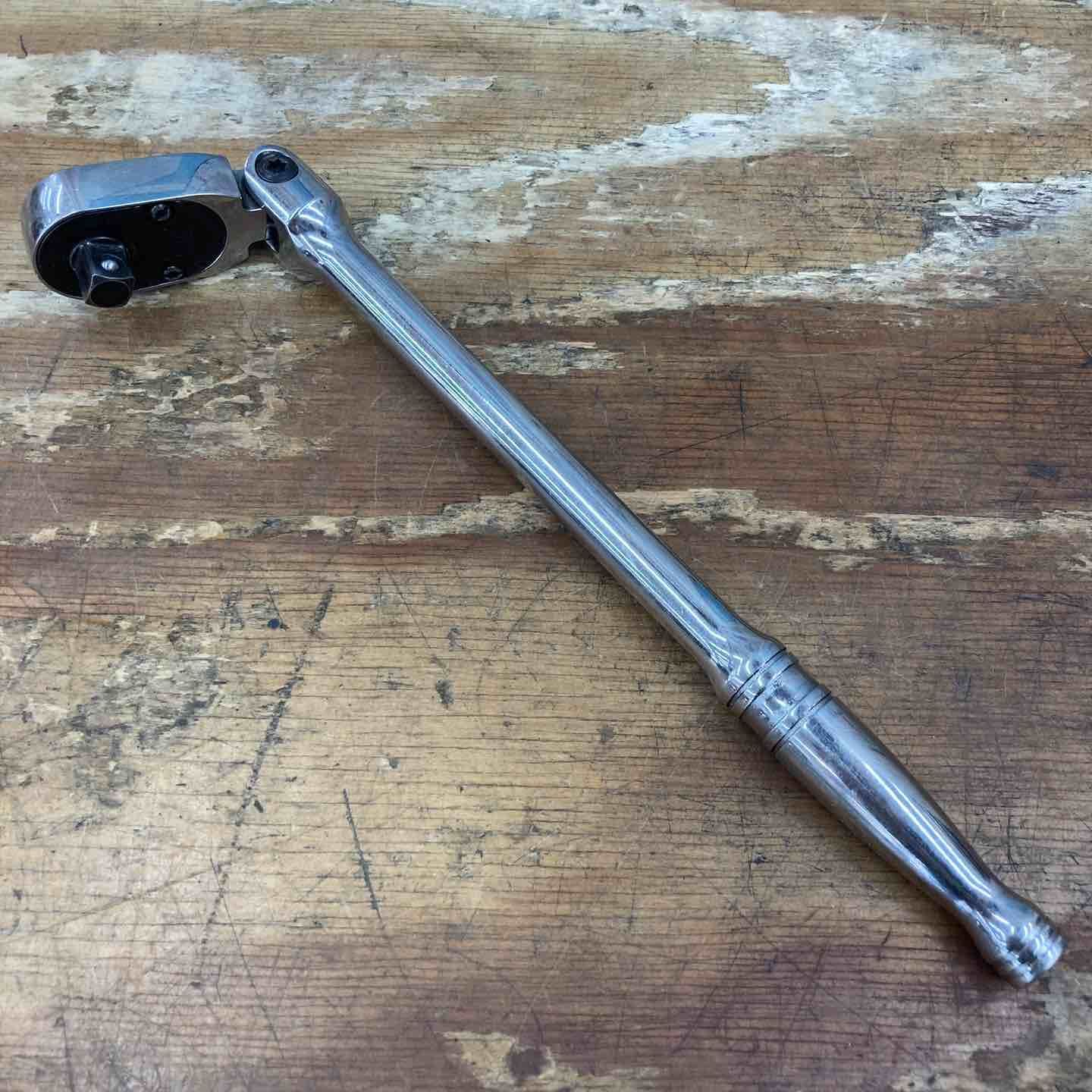 品】△スナップオン(Snap-on) 3/8sq 首振りラチェットハンドル