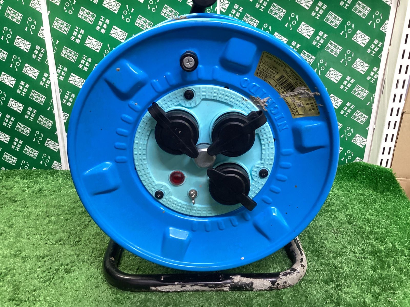 日動 防雨防塵型100v 電工ドラム 30m NPW-E33 ITTXY6ZVSE32