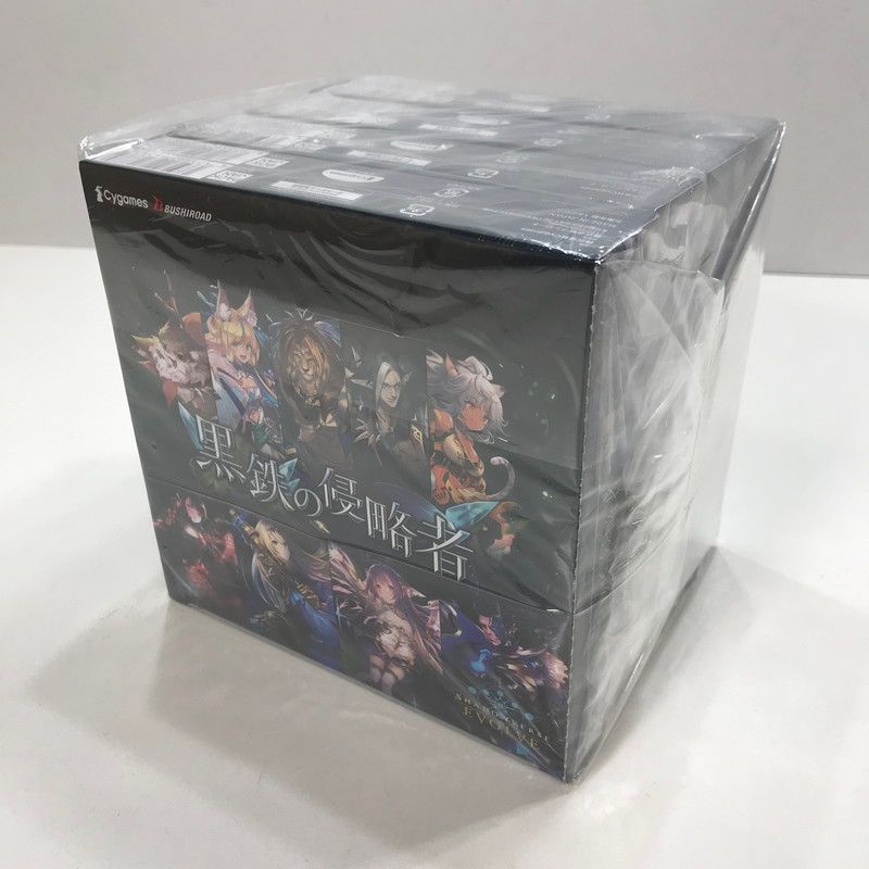 Shadowverse EVOLVE シャドウバース エボルブ ブースターパック 第12弾 黒鉄の侵略者 BOX 4個 セット まとめ カード ゲーム 081-251107-mh-19-fuz