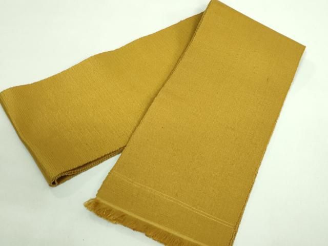 平和屋着物 上 本場黄八丈 紬 半幅帯 一重帯 kh 5