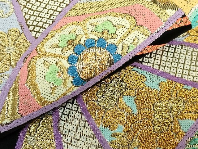 平和屋着物□極上 西陣最高峰・北尾織物匠 六通柄袋帯 唐織 錦繍吉祥綾