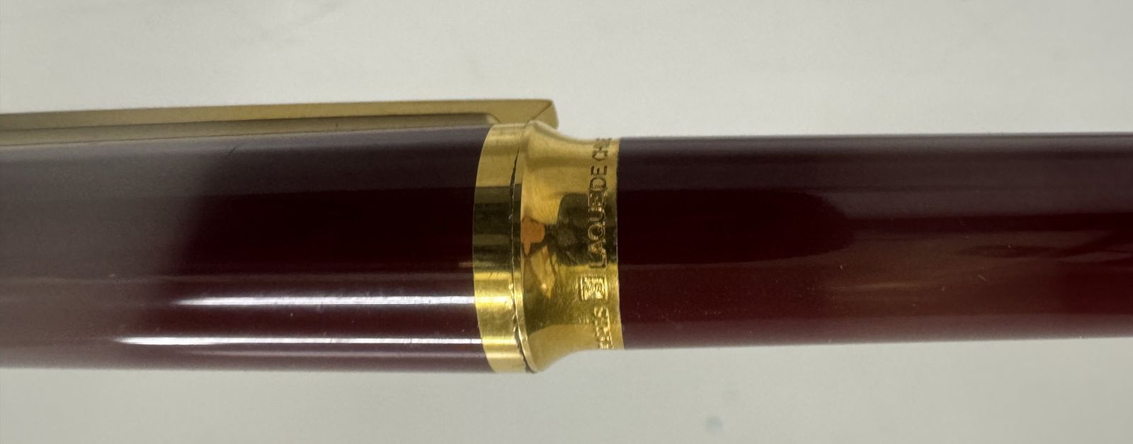 エステーデュポン万年筆