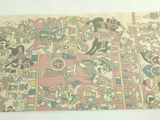  平和屋着物 上 西陣 川島織物 九寸名古屋帯 くるみ割り人形 狩猟文 kh 5 名古屋帯 帯