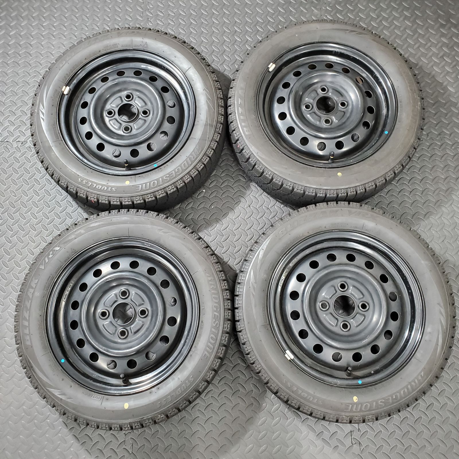 19年製 155/65R14 ブリヂストン ブリザックVRX ダイハツ タント ムーヴ 