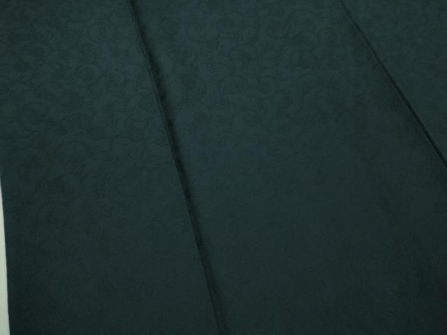 平和屋着物□極上 SALAMU サラム 藤井翼 色無地 お召地 笹蔓緞子地紋