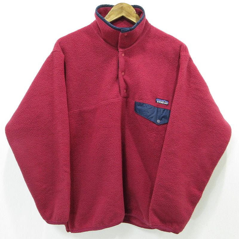 三重本店 patagonia パタゴニア その他トップス Synchilla Snap-T Fleece Pullover シンチラスナップTプルオーバ 25450 レッド サイズ M 92