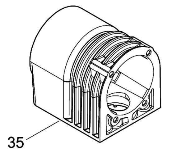 マキタ makita 充電式シャーレンチ WT310DZK 用 ギヤケースコンプリート 159930-3 部品 修理 補給 パーツ 鉄骨 ボルト ナット 締付