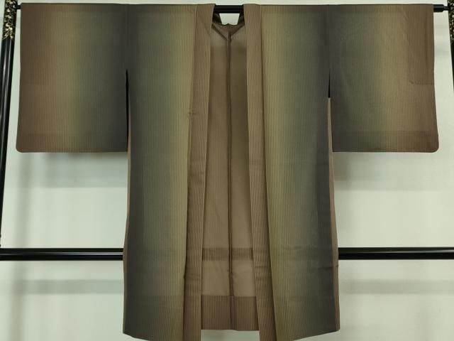 平和屋着物 上 長羽織 スリーシーズン 春夏秋 塵除け 間道 暈し染め kh 5