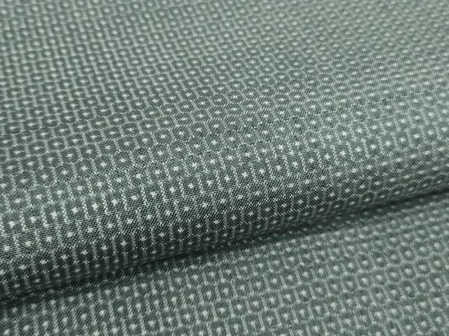  平和屋着物 上 本場大島紬 100亀甲 総詰め kh 5 紬 着物