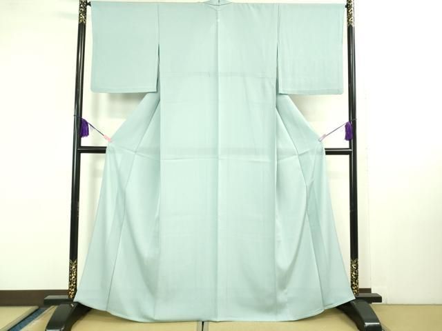 平和屋着物 上 夏物 色無地 絽 湊鼠色 kh 5