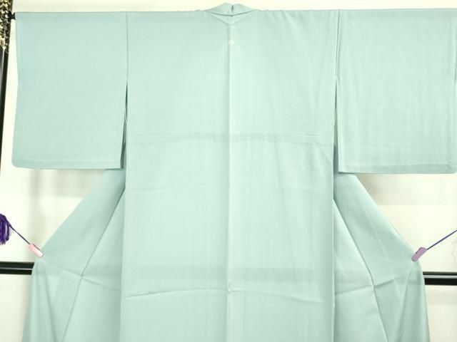  平和屋着物 上 夏物 色無地 絽 湊鼠色 kh 5 色無地 着物