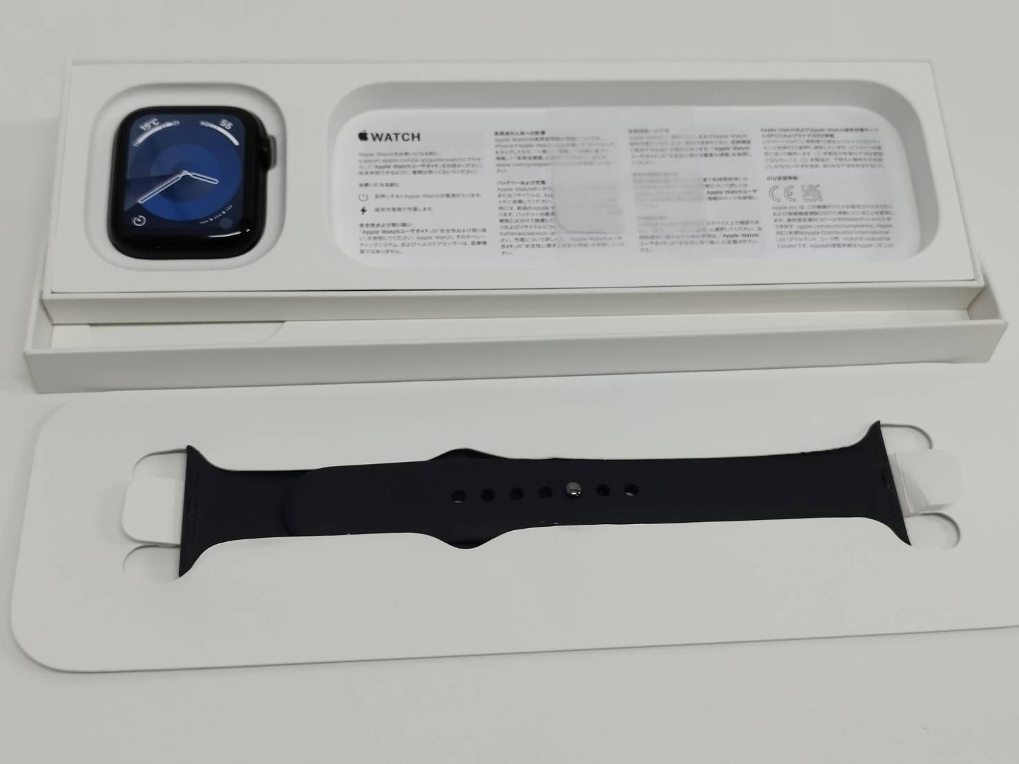Apple Watch SE 第2世代 GPS 44 mm A 2723 ミッドナイト MRE 93 J