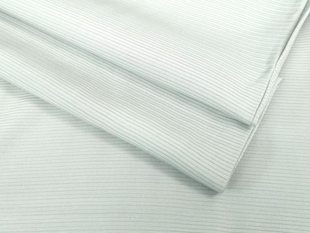 平和屋着物 上 夏物 色無地 絽 銀鼠色 kh 5