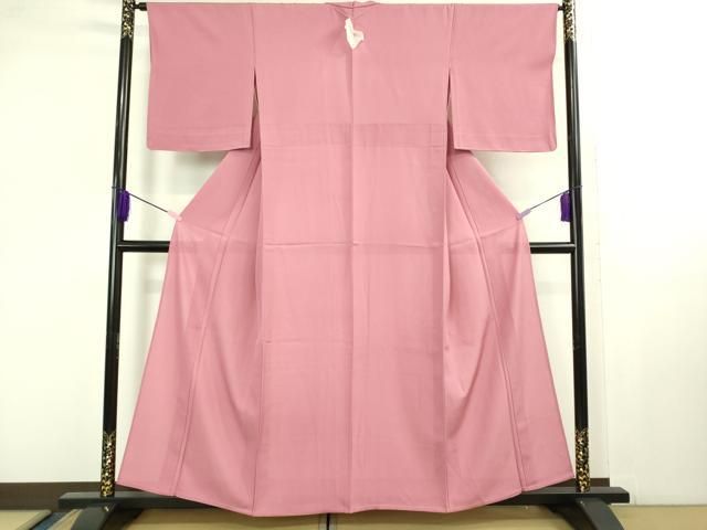 平和屋着物 上 夏物 色無地 絽 濃い長春色 kh 5