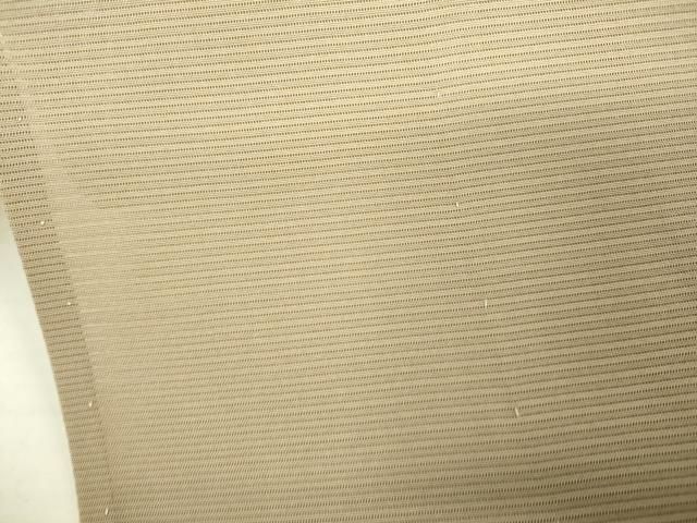 絽 白茶色