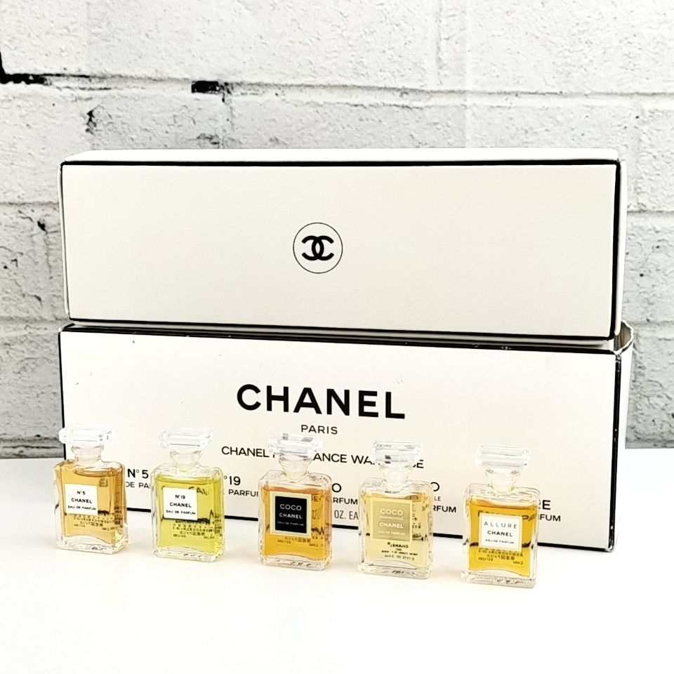 CHANEL T 304 A 1 3 5 ml シャネル フレグランス ワードローブ N°5 N°19 COCO MADEMOISELLE ALLURE EDP BT 香水