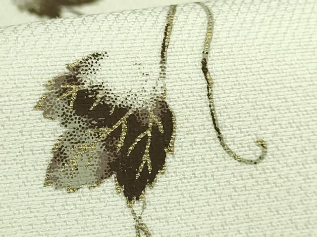 平和屋着物□極上 織匠小平 八寸名古屋帯 スリーシーズン帯 絹