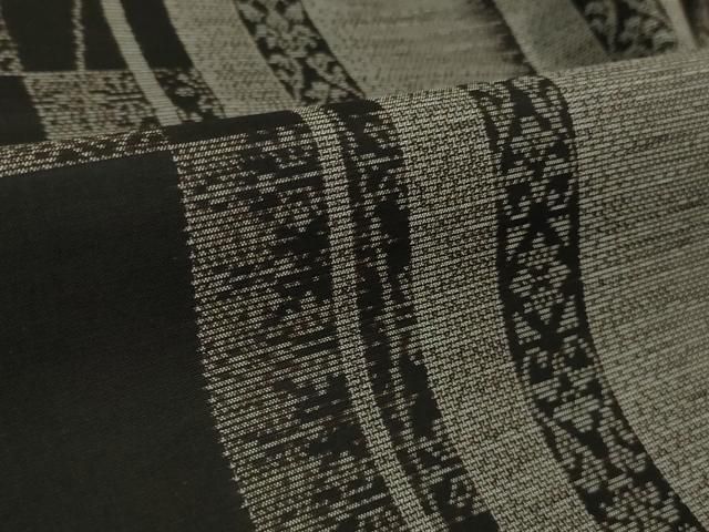  平和屋着物 上 本場大島紬 9マルキ 市松間道 kh 5 紬 着物