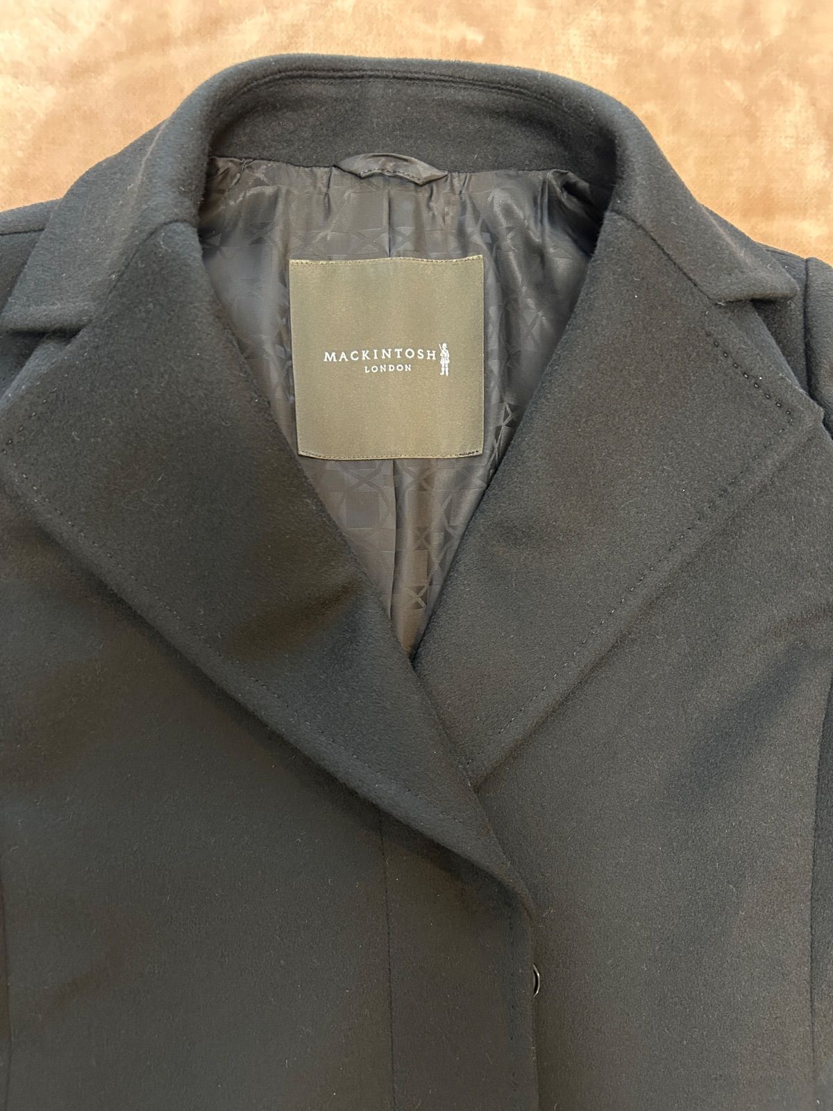 MACKINTOSH LONDONマッキントッシュロンドンチェスターコートトレンチコートステンカラーコートカシミヤカシミア100％ マッキントッシュロンドンMACKINTOSH LONDONチェスターコートトレンチ