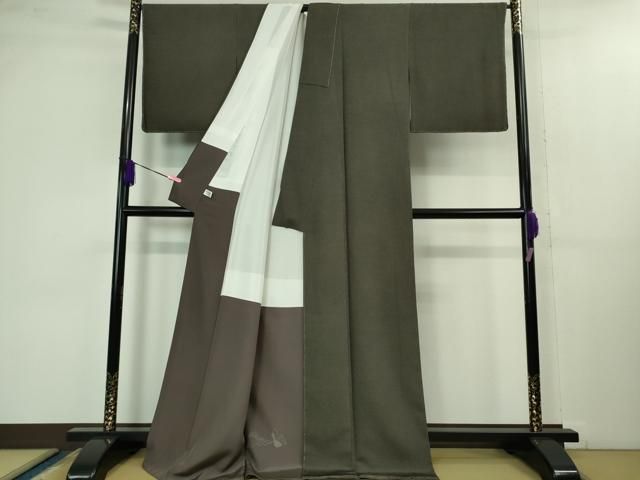  平和屋着物 上 二代目 川村久太郎 重要無形文化財伊勢型染 江戸小紋 角通し 愛川友禅 yamanakaArt 反端付き kh 5 小紋 着物