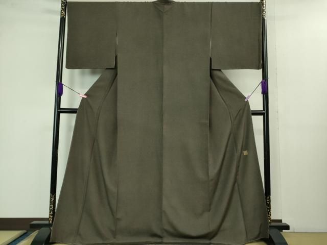 平和屋着物 上 二代目 川村久太郎 重要無形文化財伊勢型染 江戸小紋 角通し 愛川友禅 yamanakaArt 反端付き kh 5