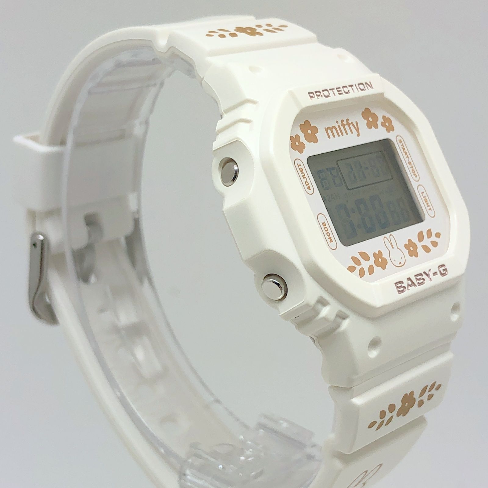 BABY-G ベイビージー BGD-565 SC miffy style ミッフィー コラボモデル ホワイト LEDバックライト 店舗 発売