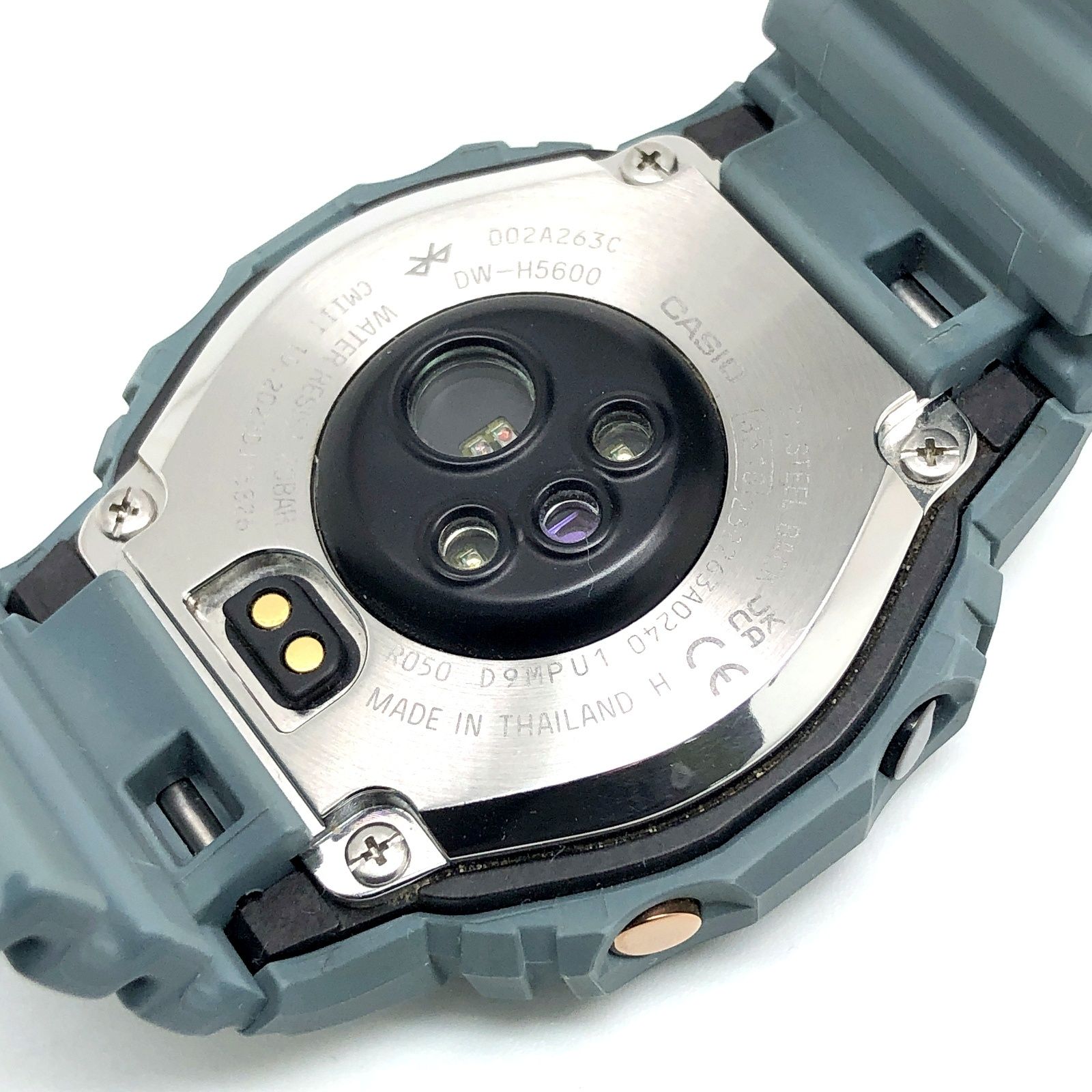  G SHOCK ジーショック DW H 5600 2 SQUAD 心拍計 歩数計 マルチスポーツ スマートウォッチ ペールブルー 発売 腕時計(デジタル) 時計