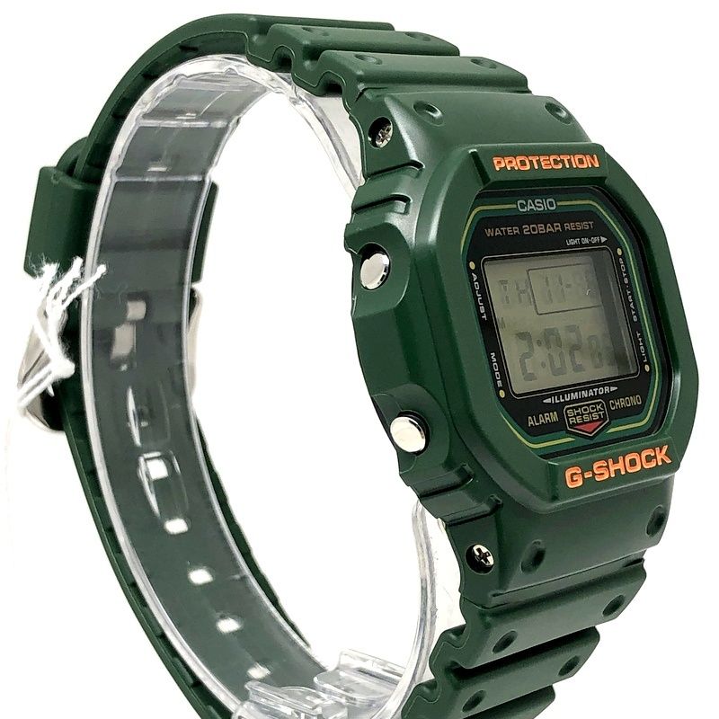 G-SHOCK ジーショック DW-5600RB-3 復刻 グリーンスピード 初期 リバイバル DW-5600B-3 再現モデル 2021年10月発売