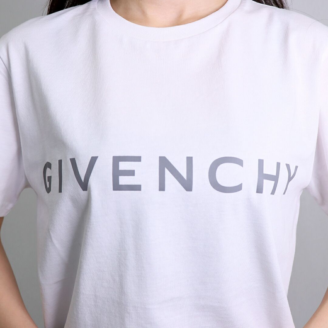【全品送料無料】 ジバンシー GIVENCHY キッズ レディース半袖 ロゴ Tシャツ H30718 12 14 人気ブランドも送料無料！