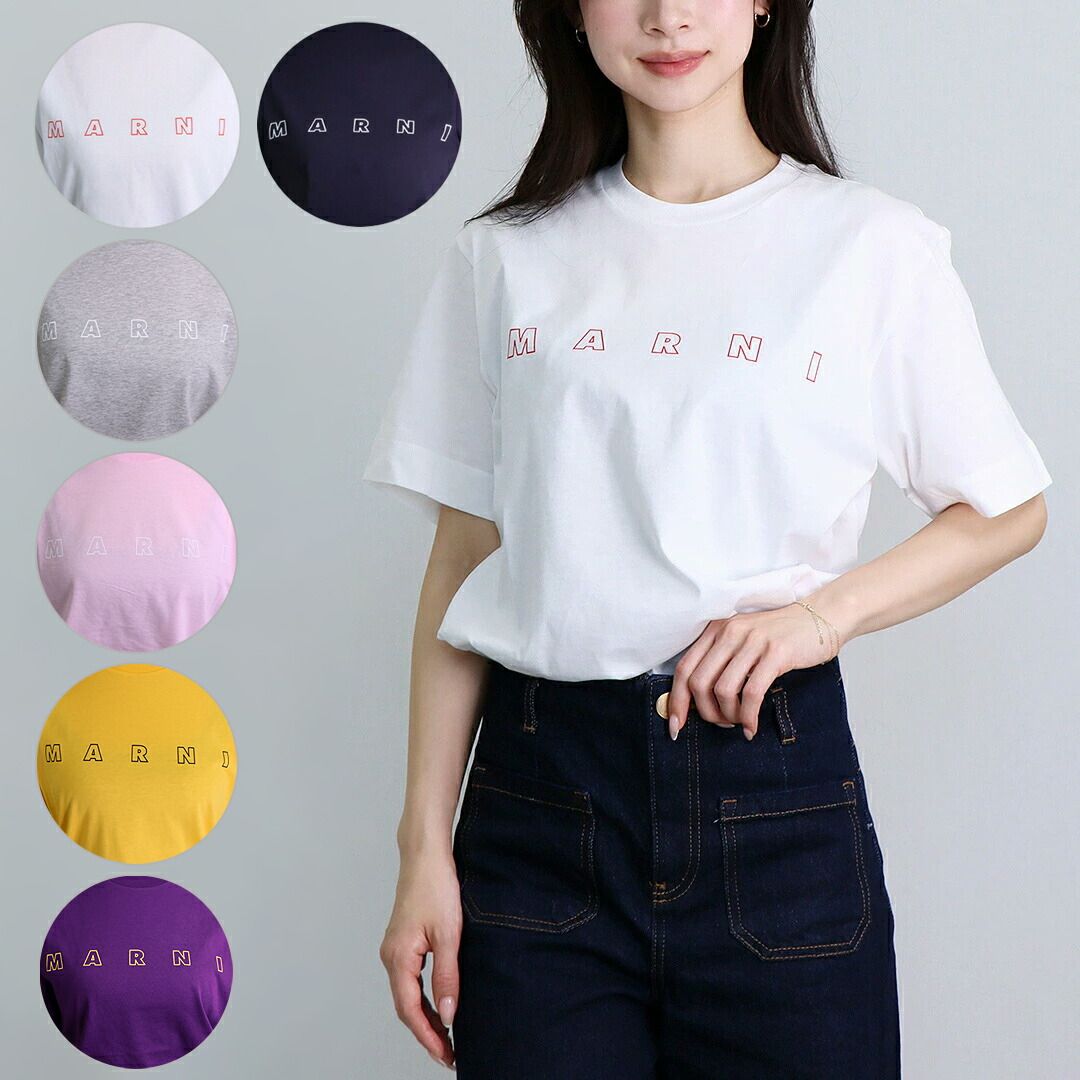 マルニ MARNI キッズ レディース 半袖Tシャツ MT279UM01466 14Y M～L