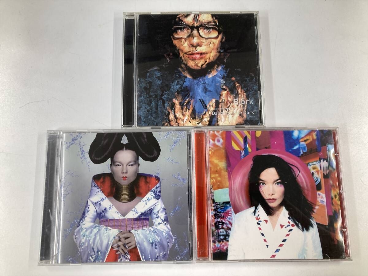 W0573】ビョーク CD アルバム 3枚セット○Bjork○Post○Homogenic