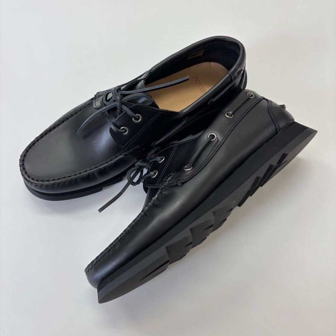 25ss 2025 nonnative ノンネイティブ OFFICER DECK SHOES COW LEATHER オフィサー デッキ シューズ size 43 定価42 680円 708-0200