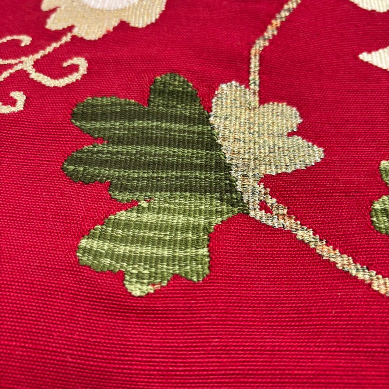 大蔵ざらえセール】 【首里花織】 本場琉球花織紬八寸名古屋帯 ≪