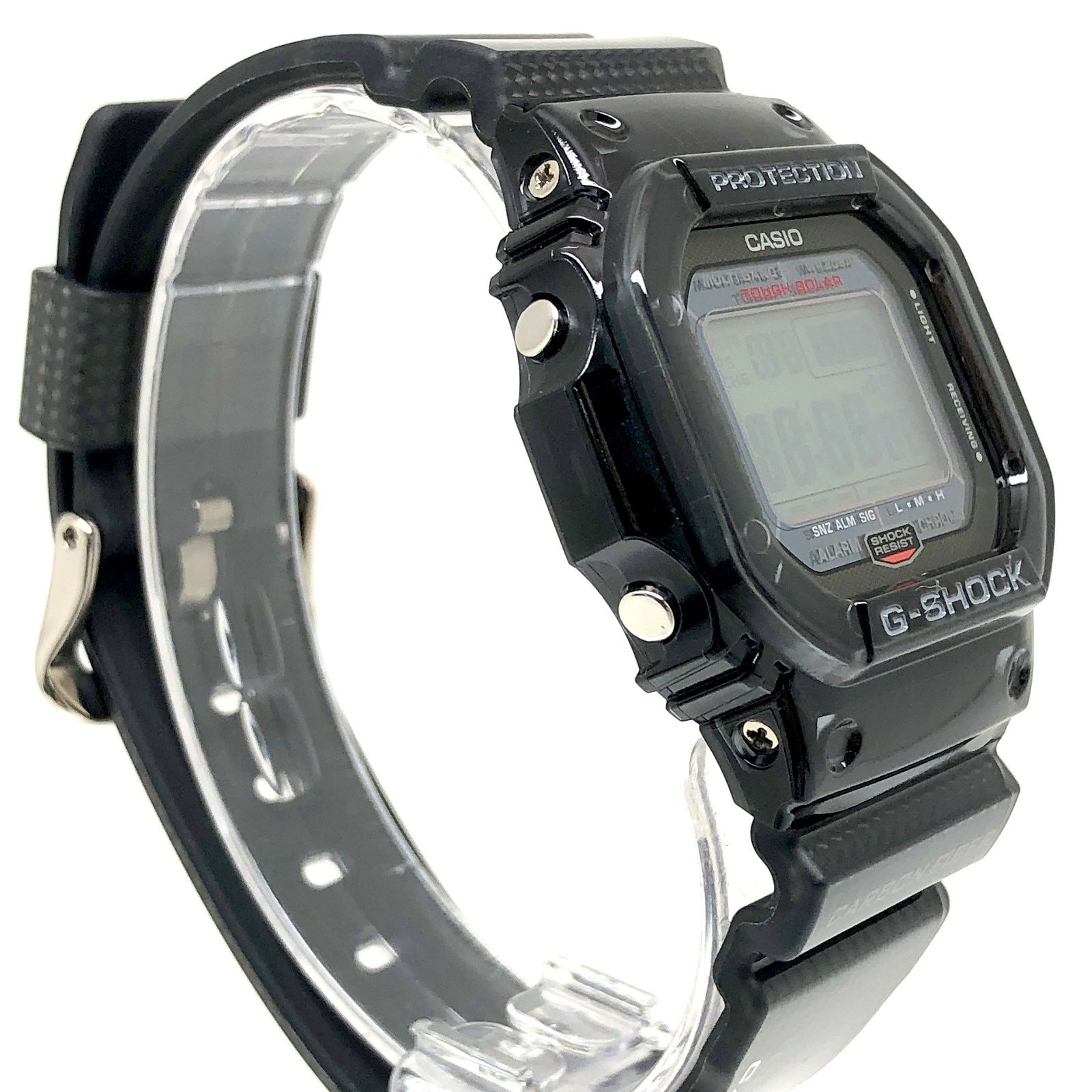 G-SHOCK ジーショック GW-S5600-1 RMシリーズ 電波ソーラー カーボンファイバー ブラックスケルトンベゼル 2010年6月発売
