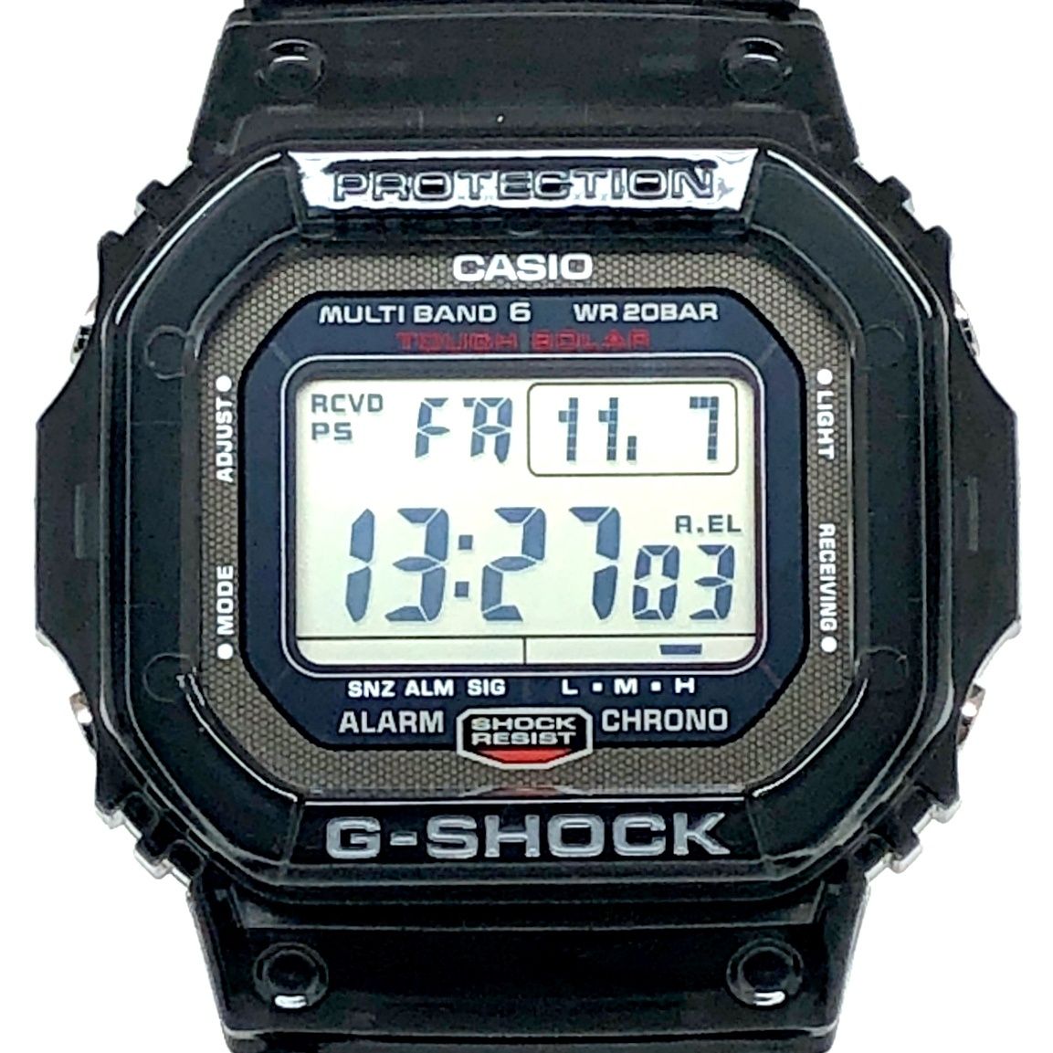 G-SHOCK ジーショック GW-S5600-1 RMシリーズ 電波ソーラー カーボンファイバー ブラックスケルトンベゼル 2010年6月発売