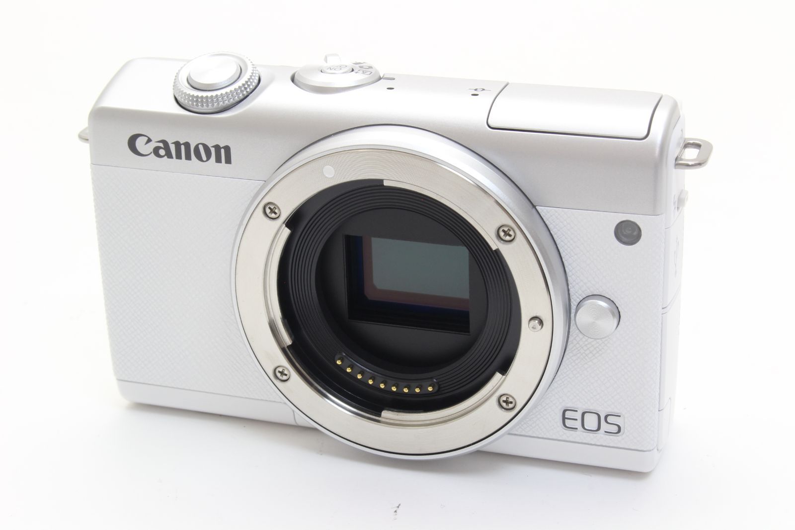 Canon キヤノン EOS M200 ホワイト 15-45 55-200mm ダブルズームレンズキット 初期不良返品無料 10-67