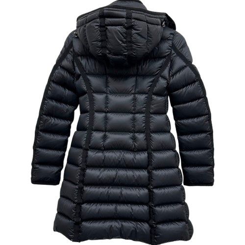 極美品 モンクレール　エルミンヌ　00 MONCLER - 2017-2018AW今季物！モンクレール エルミンヌ黒サイズ00極美