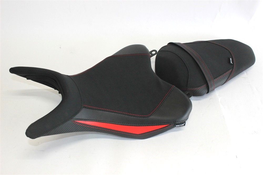 yzf r 25 3 2025 以降 mt 03 カスタム フロント＆リアシート 黒X赤