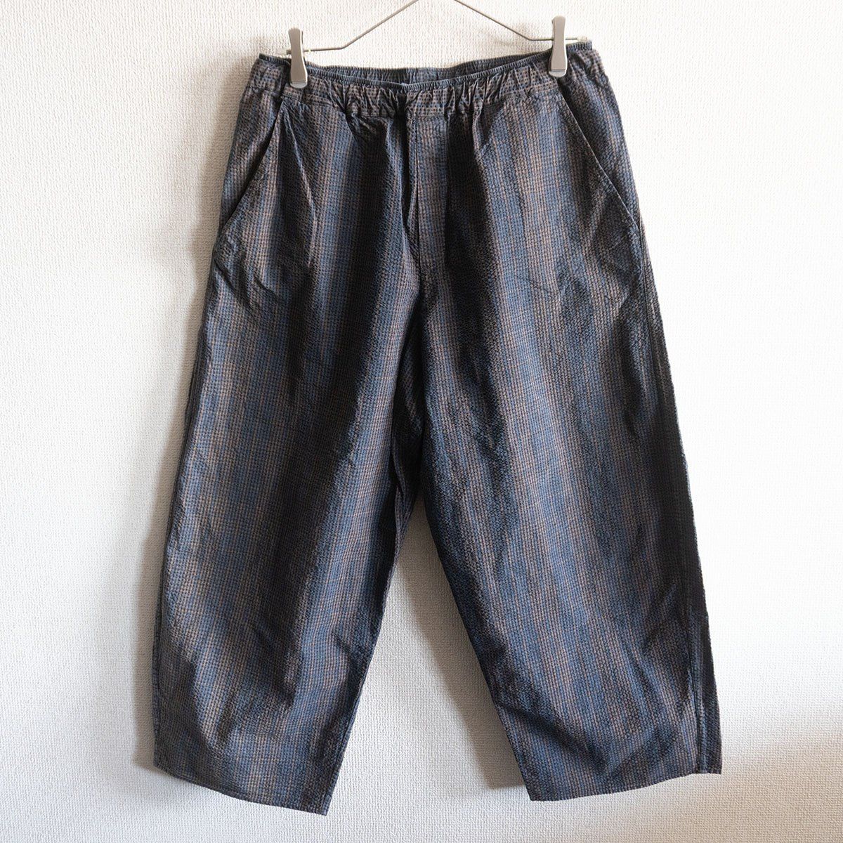 極美品】CRISTASEYA【STRIPED SEERSUCKER MOROCCAN PYJAMA PANTS】L