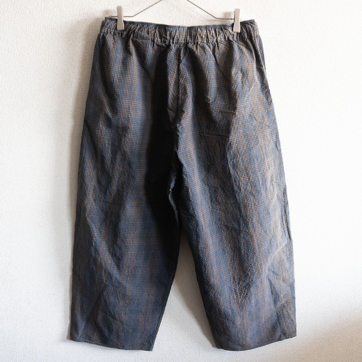 極美品】CRISTASEYA【STRIPED SEERSUCKER MOROCCAN PYJAMA PANTS】L