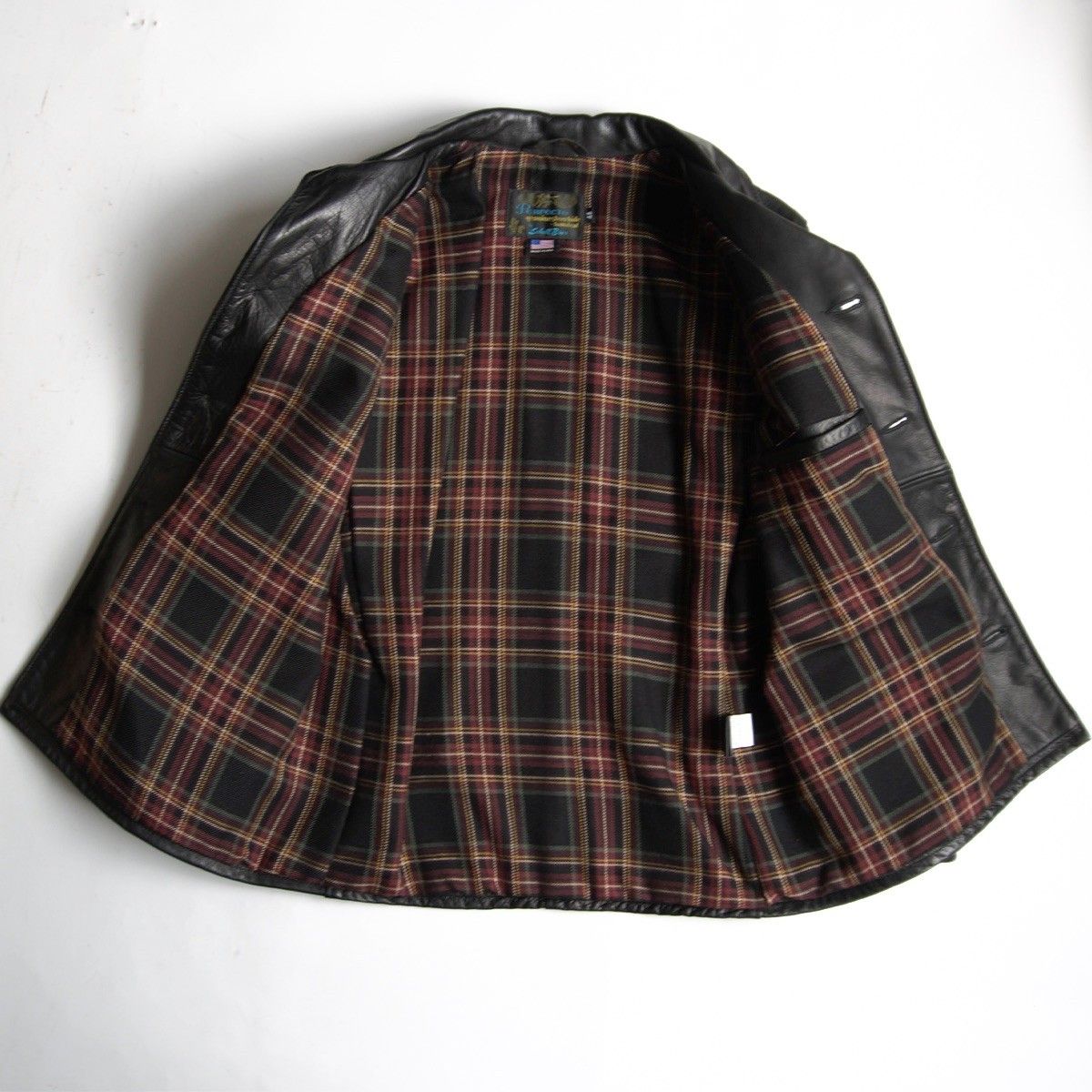 美品/ビッグサイズ】SCHOTT【533US/7420/レザー カーコート】42