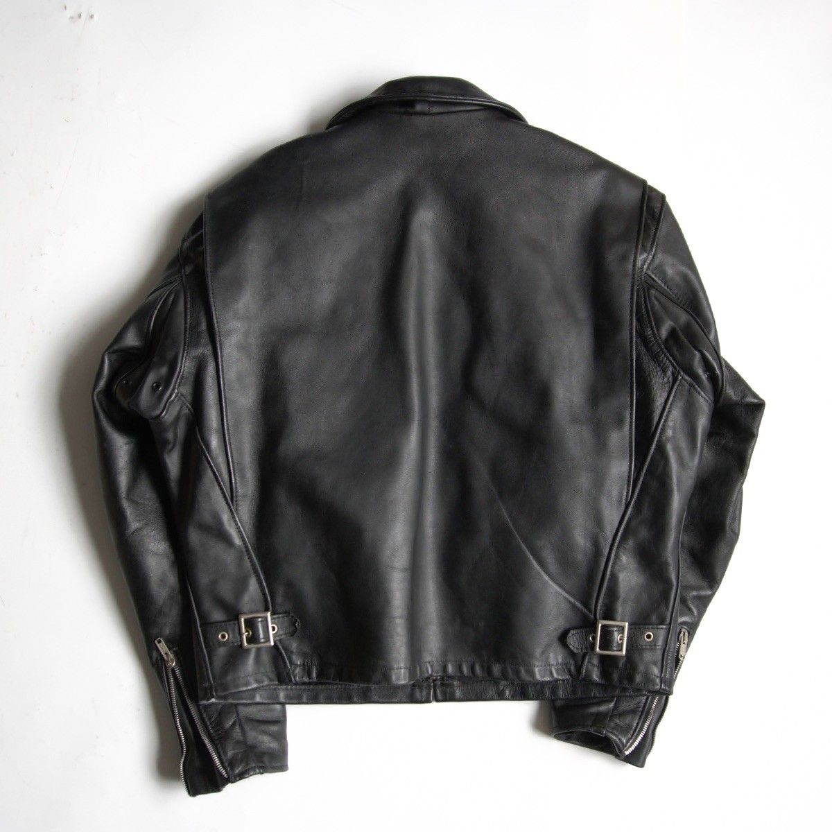 ビッグサイズ SCHOTT 643E シングルライダースジャケット 42 襟 レザー アメリカ製 ショット 25101269