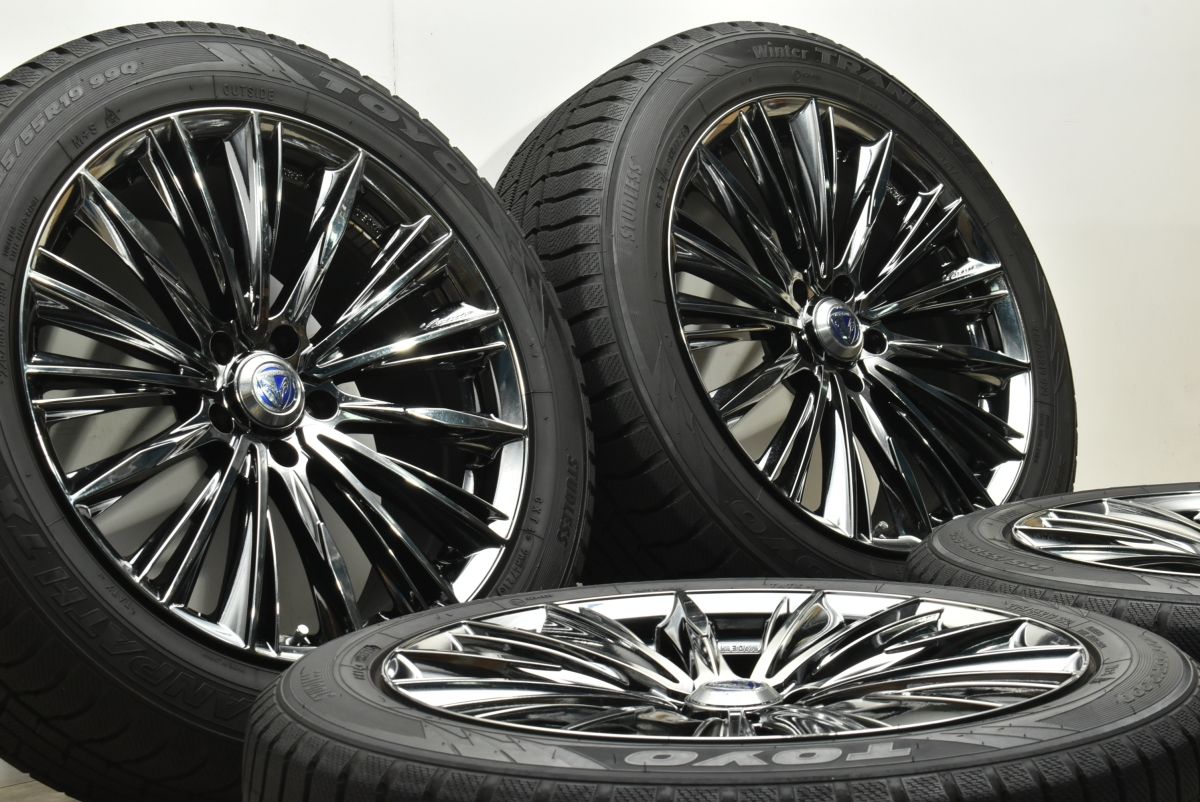 バリ溝 RAYS VERSUS VOUGE 19 in 8 J 35 PCD 114 3 トーヨー ウィンタートランパスTX 225 55 R NX ハリアー RAV 4 CX 5