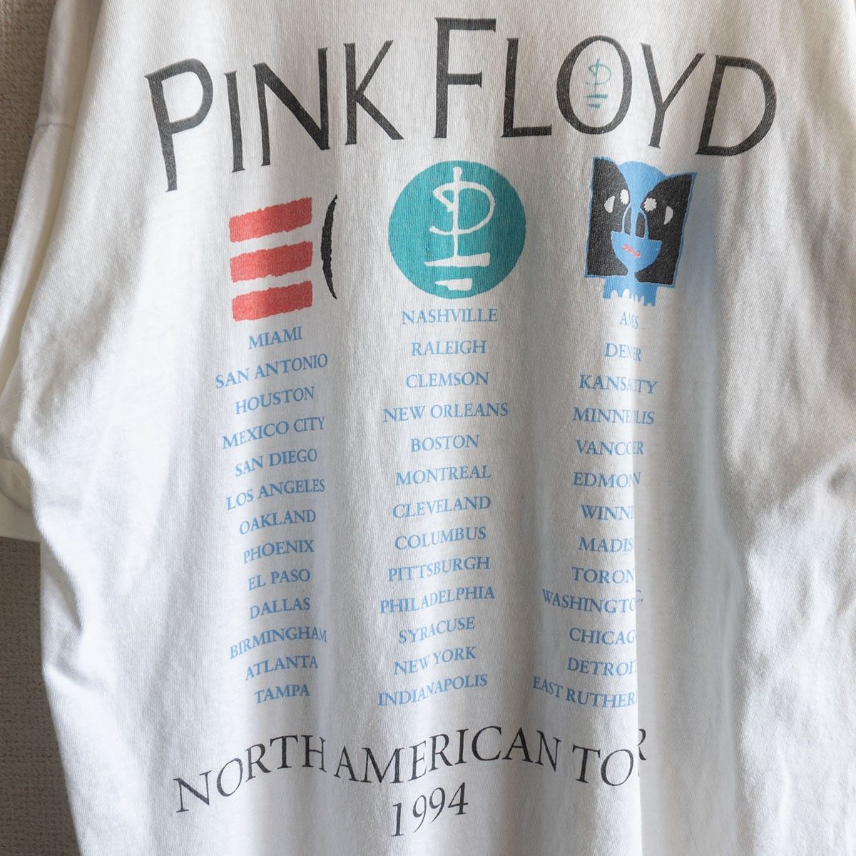 90s】 【PINK FLOYD Tee】 L ピンクフロイド BROCKUM ブロッカム 90 