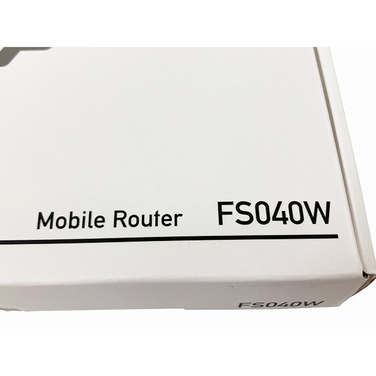  FS 040 W モバイルルーター モバイルWi Fiルーター 富士ソフト モバイルルーター ルーター ネットワーク機器