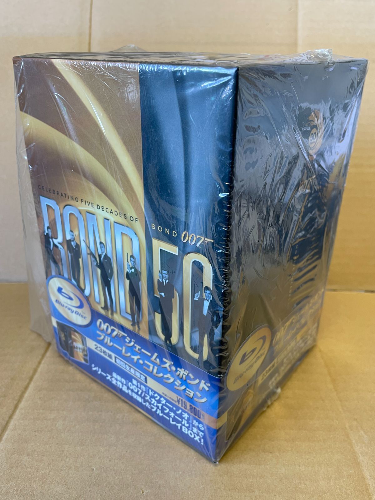 007 ジェームズボンド ブルーレイ ドクターノオ→スカイフォール 23枚組 BOND50 1962-2012 Blu-ray