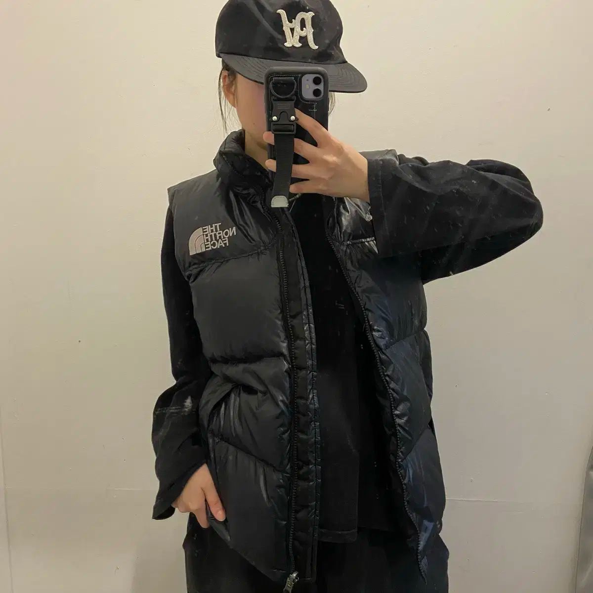 THE NORTH FACE ザノースフェイス 700 ヌプシ 光沢 ダウン ベスト